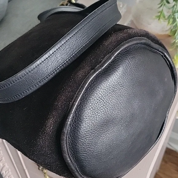 Vintage COACH Black Berkeley XL Duffle Feed Sac #9010 - Picture 10 of 16